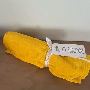 Rae Dunn HELLO SUNSHINE Towel